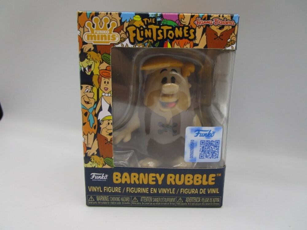 Funko Minis The Flintstones Barney Rubble Vinyl Figure Hanna Barbera